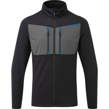 pracovní mikina PORTWEST Mikina WX3 Tech Fleece T756 na zip POR-T756BKRXL XL Černá