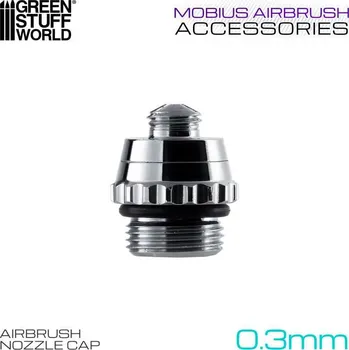 RC vybavení Airbrush kryt trysky Gaahleri 0,3mm pro Mobius (1 ks)