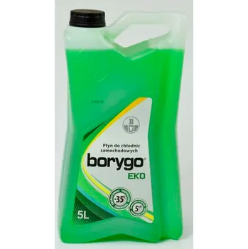 Náplň do chladiče a ostřikovače Kapalina chladící zelená -35°C 5L EKO BORYGO