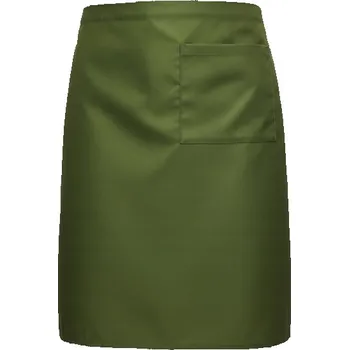 Kuchyňská zástěra Zelená Krátká Zástěra Číšnická – Praktická a Odolná pro Gastronomii