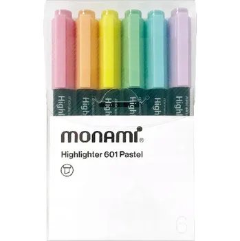 Zvýrazňovač Zvýrazňovač 601 6 barev Pastel MonAmi (2063239506)