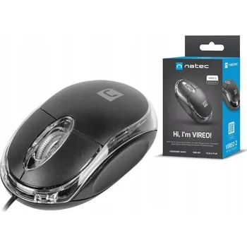 Myš Drátová myš Natec Vireo 2, optický senzor