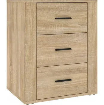 Noční stolek Noční stolek, dub sonoma, 50x36x60 cm, materiál dřevo