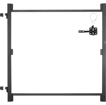 Vevor Sada na bránu nastavitelná 60–96 in, 4–5 ft, s panty a šrouby