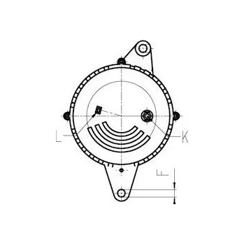 Alternátor Generátor HC-Cargo F 032 115 679