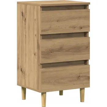 Noční stolek Noční stolek, dub artisan, 40x35x69 cm, materiál na bázi dřeva