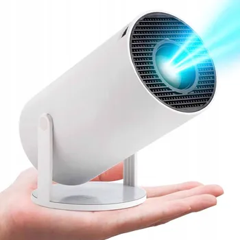 Projekční technika MINI PROJEKTOR OTOČNÝ ANDROID TV 11.0 Smart REPRODUKTOR DO ZAHRADY LÉTO