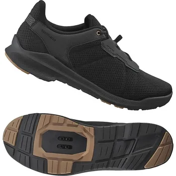 Pánské cyklistické tretry Boty zapínané do pedálů Shimano SH-EX300 turistické vel. 44