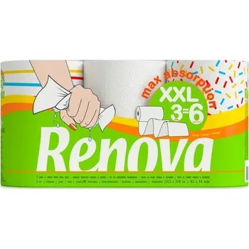 Utěrka Papírové utěrky Renova Max Absorption XXL 3 role