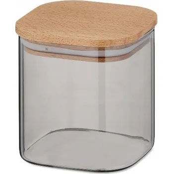 Úložný box Kela Úložný box sklo / dřevo NEA 0,75 l