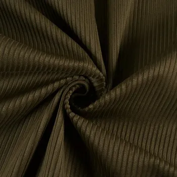 2. Třída - Látka bavlněný manšestr Taya khaki