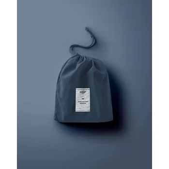 Prostěradlo Prostěradlo s gumou 180x200 100% Bavlna Tmavě modrá (Granátová)