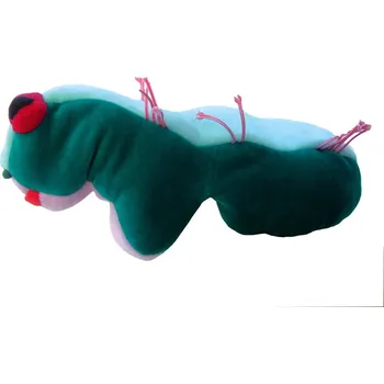 plyšák Oboustranný maňásek Housenka - motýl