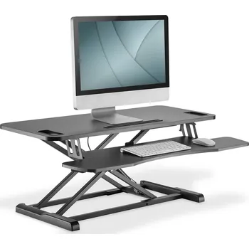 Psací stůl Nástavec na stůl DIGITUS Height Adjustable Sit-Stand desktop