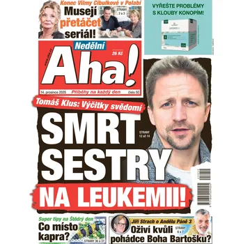 Časopis Nedělní Aha! - předplatné časopisu - Pololetní