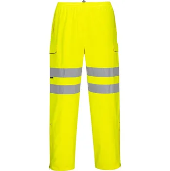 Pláštěnka PORTWEST Kalhoty Extreme S597 do pasu, nepromokavé, reflexní POR-S597YERL L Žlutá