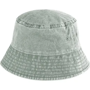 Pracovní přilba Beechfield Klobouk Vintage B 688B, dětský COT53688Bad823-vintage sag M/L Zelená šalvějová vintage