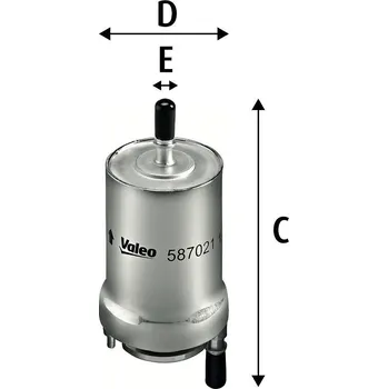 Palivový filtr Palivový filtr VALEO 587021