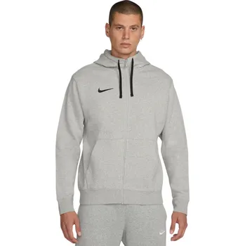 Pánská mikina Pánská mikina šedá s kapucí na zip Nike Classic CW6887-063 S