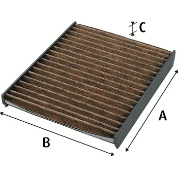 Ventilátor topení a klimatizace Filtr, vzduch v interiéru VALEO 701009