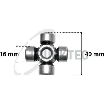 Kloub, sloupek řízení TRUCKTEC AUTOMOTIVE 02.34.046