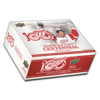 Karetní hra Upper Deck 2025-26 Detroit Red Wings Centennial Box Set