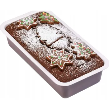 Plech na pečení PLECH 30x14 CM FORMA NA PEČENÍ KOLÁČŮ, PAŠTIKY, CHLEBA, BÁBOVKY, KEKSŮ