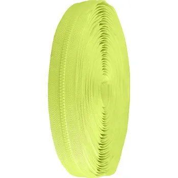 Zip Zip kostěný No 3 metráž, velké, 229 žlutá reflexní