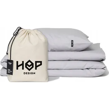 Povlečení Bavlna Povlečení 140x200 a 1x70x80 světle šedé