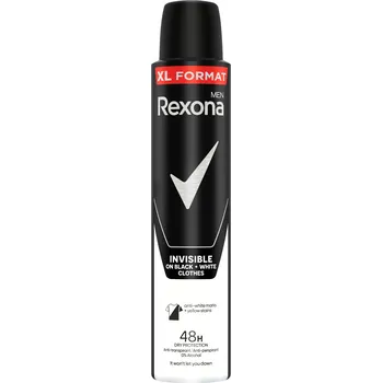 REXONA /282/ MEN INVISIBLE ON BLACK.. antiperspirant pro muže 200 Ml