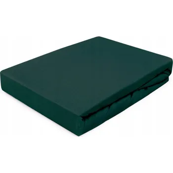 Prostěradlo Prostěradlo s gumou 180x200 jersey 100% BAVLNA zeleň khaki