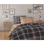 Kvalitex Bavlněné povlečení NORDIC COLLECTION Káro Velikost: jednolůžko 140x200 + 70x90 cm