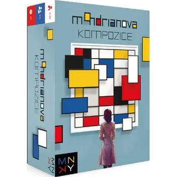 Desková hra MNKY Mondrianova kompozice