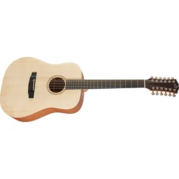 Akustická kytara Dowina Puella D-12-S + prodloužená záruka 3 roky