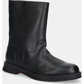 Pánské tenisky Kožené boty HUGO Lenner 50552560.001 černá 99X, EUR 43