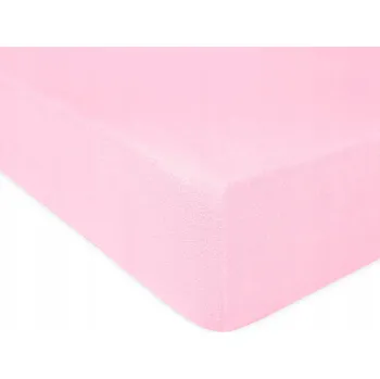 Prostěradlo Froté Prostěradlo s gumou 90x200 RŮŽOVÉ 5 DARYmex