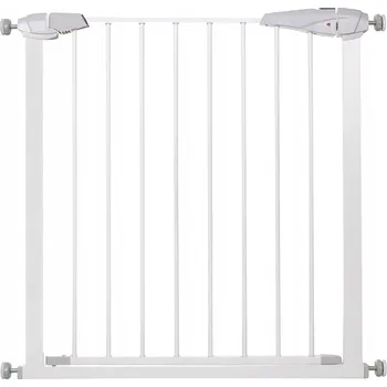 Dětská zábrana Zábrana na dveře, schody Springos rozpěrná bílá