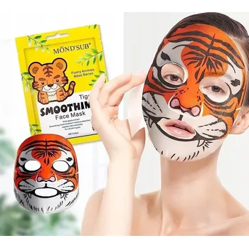 Pleťová maska Mond'Sub Tiger Smoothing 24 ml vyhlazující textilní maska