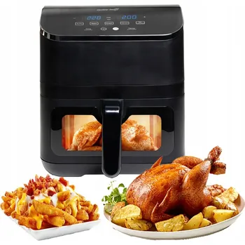 fritéza HORKOVZDUŠNÁ FRITÉZA BEZ OLEJE VELKÁ VÝKONNÁ AIR FRYER 1875W 6L