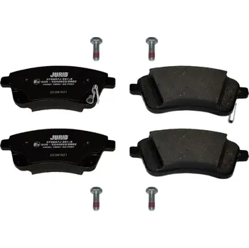 Brzdová destička Sada brzdových destiček, kotoučová brzda JURID 572657J