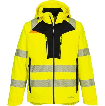 Pracovní oblečení PORTWEST Bunda DX462 Hi-Vis Shell, do deště, reflexní POR-DX462YERXL XL Žlutá