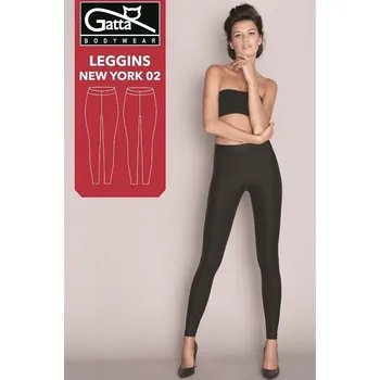 Dámské legíny Legíny Gatta 44123 New York 02 XS-XL černá XS
