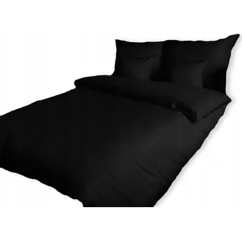 Povlečení Povlečení z bavlněného saténu 140x200 černé Darymex