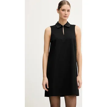 Dámské oblečení Šaty United Colors of Benetton 4E6QDV0C0 černá 99X, vel. M