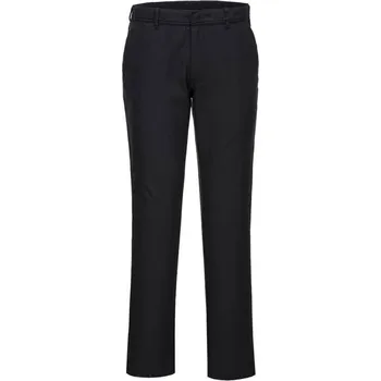 montérky PORTWEST Kalhoty Slim Chino S235 do pasu, dámské POR-S235BKR24 Černá 24
