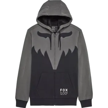 Pánská mikina Mikina - FOX Spire Sasquatch Zip Hoodie 2025 - Dark Shadow Grey S