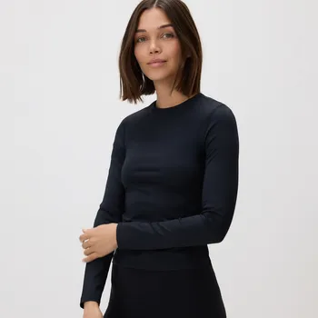 Reserved - Hladký dlouhý rukáv - černý - 243HT-99X - 243HT-99X-S