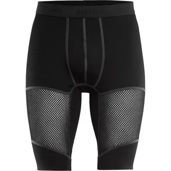 Pánské kraťasy Kraťasy pánské ACLIMA WoolNet Shorts Long, Man, Jet Black - XS