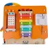 Activity board Interaktivní dřevěný domeček SY-004 oranžový