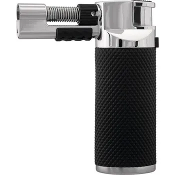 Zapalovač HELFARE JET TORCH hořákový zapalovač, s regulací plamene, plnitelný